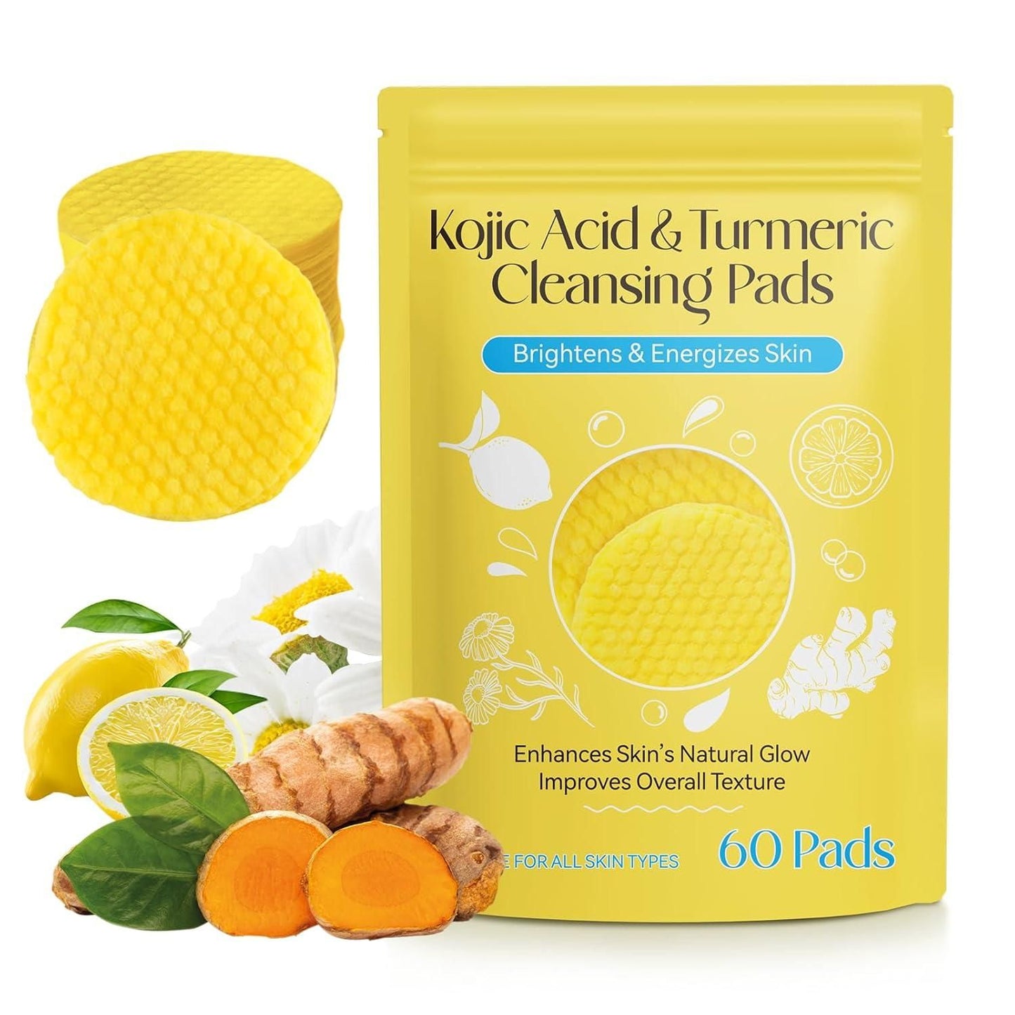 Cleansing Pads with Kojic Acid & Turmeric