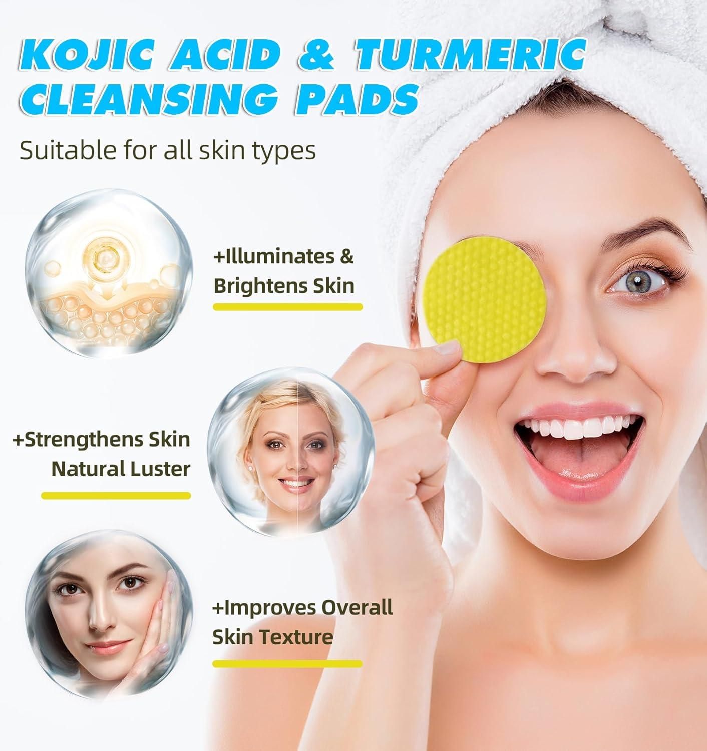 Cleansing Pads with Kojic Acid & Turmeric